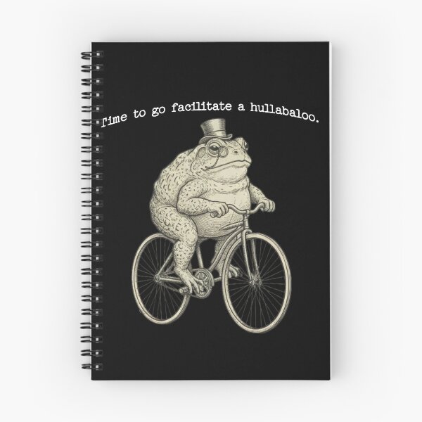 Item preview, Toad Bicycle Shirt Fancy Speaking | Animal Time to facilitate a hullabaloo Shirt designed and sold by rvanderveken.