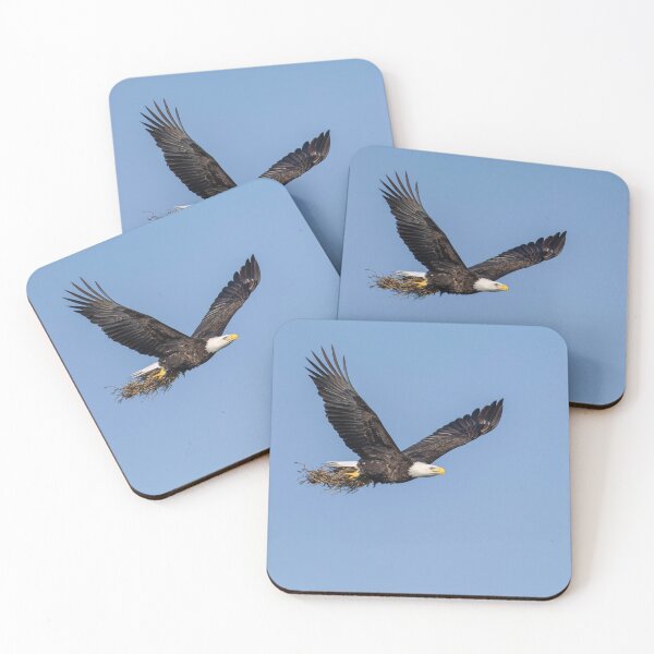 Item preview, Bald Eagle bring nesting material to the nest 2-26-2026 designed and sold by Thomasyoung.