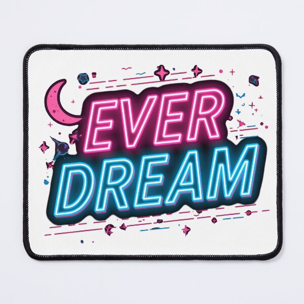 Item preview, Ever Dream – Neon Glow Typography designed and sold by Everdreeam.