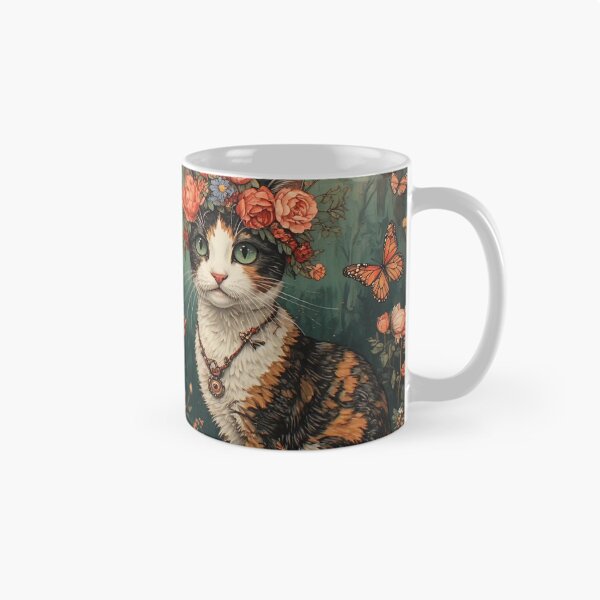 Item preview, Cat in the style of Frida Kahlo. designed and sold by Natalia-Vlad.