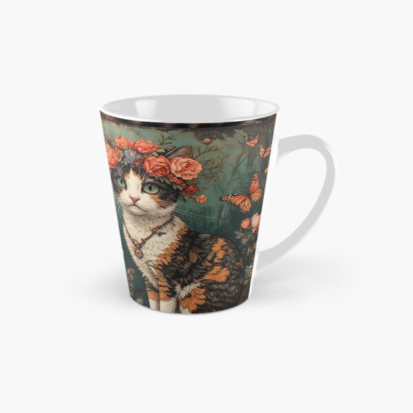 Item preview, Cat in the style of Frida Kahlo. designed and sold by Natalia-Vlad.