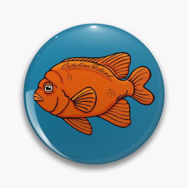 Item preview, Catalina Island Garibaldi designed and sold by sharkbait83.