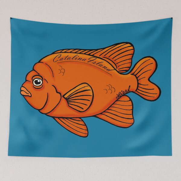 Item preview, Catalina Island Garibaldi designed and sold by sharkbait83.