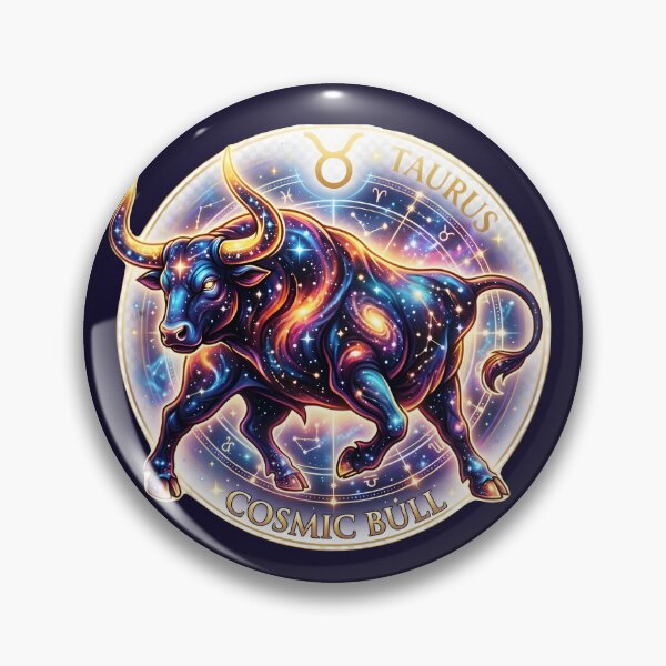 Item preview, Celestial Taurus Cosmic Bull Zodiac Astrology designed and sold by Dakson Design - Fantasy Art.