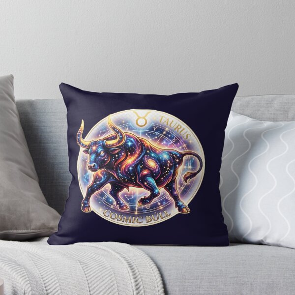 Item preview, Celestial Taurus Cosmic Bull Zodiac Astrology designed and sold by Dakson Design - Fantasy Art.