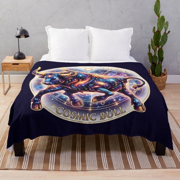 Item preview, Celestial Taurus Cosmic Bull Zodiac Astrology designed and sold by Dakson Design - Fantasy Art.