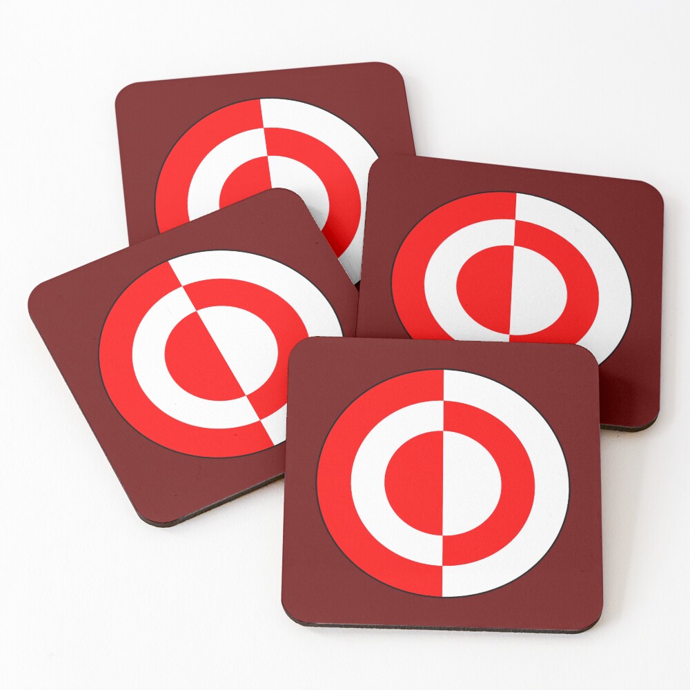 Item preview, Coasters (Set of 4) designed and sold by Normbot2000.