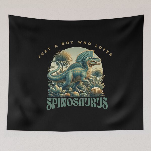 Item preview, ust A Boy Who Loves Spinosaurus designed and sold by stylboutique.