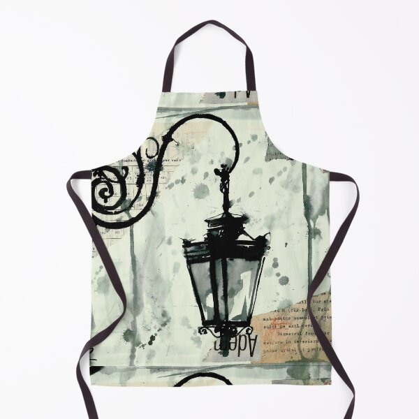 Item preview, Vintage Street Lamp Art Print – Gothic Urban Ink Illustration, Dark Aesthetic Wall Decor designed and sold by art2print.