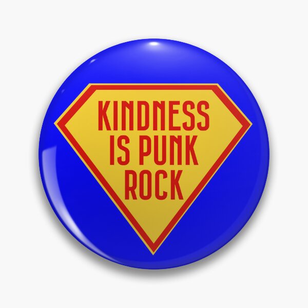 Item preview, Kindness is punk rock designed and sold by JamesstDesign.
