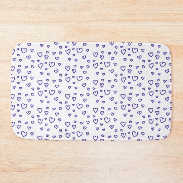 Item preview, Blue Blurred Heart Doodles designed and sold by TeaAndBooks36.