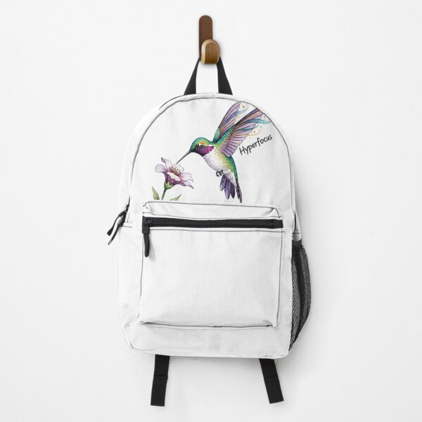 Item preview, Hummingbird and Flower Hyperfocus designed and sold by The Idle Muse.