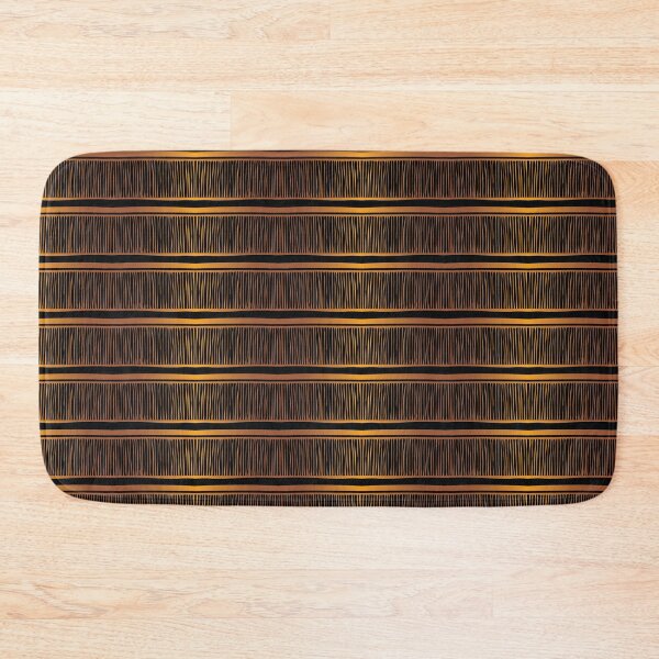 Item preview, Retro 20s Vintage Art Deco Hand sketched fringe stripes in black and gold designed and sold by Goddessart.