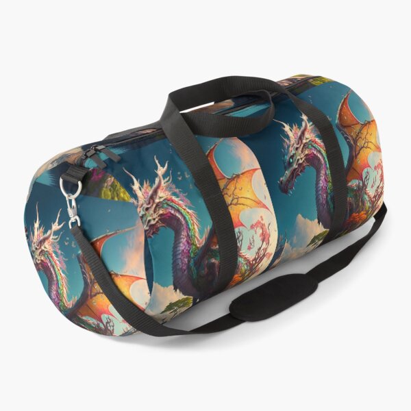 Item preview, Mythical Dragon Merging with Nature - Epic Fantasy Art in a Magical World Style designed and sold by Hipatye26.