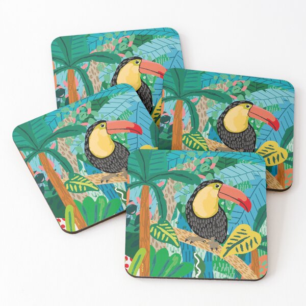 Item preview, FOREST TOUCAN BIRD designed and sold by PAPEFOLIA.