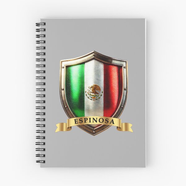 Item preview, Espinosa Mexico Surname Shield designed and sold by Highlandkings.