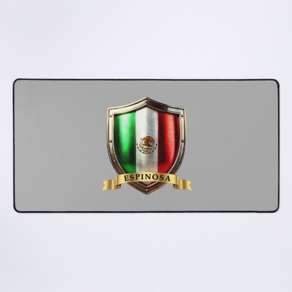 Item preview, Espinosa Mexico Surname Shield designed and sold by Highlandkings.
