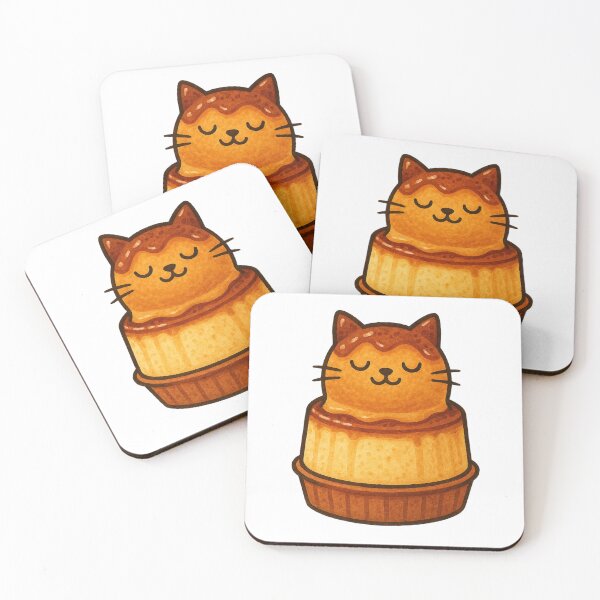 Item preview, Cute Cat Pudding  designed and sold by Lacritsa .