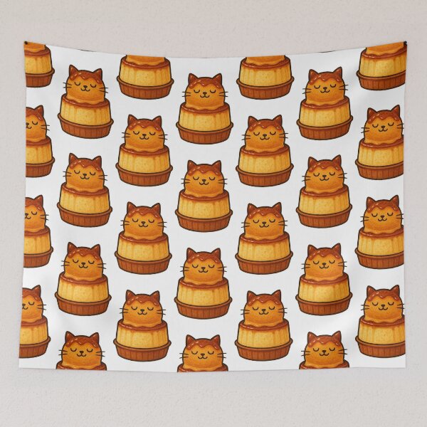 Item preview, Cute Cat Pudding  designed and sold by Lacritsa .
