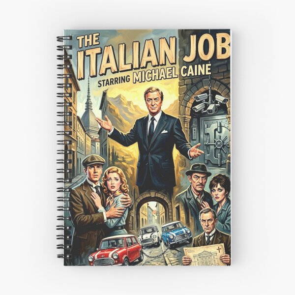 Item preview, The Mastermind: Michael Caine in The Italian Job designed and sold by Art's Diner.