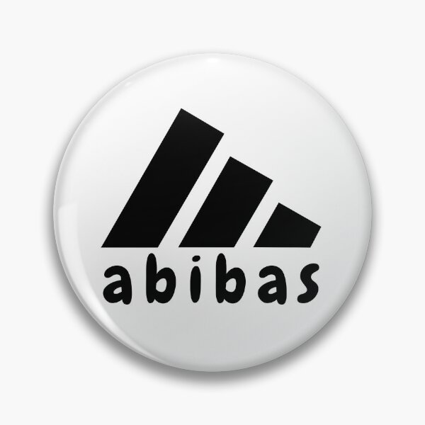 Item preview, abibas - adidas parody funny joke logo  designed and sold by piercejackson.