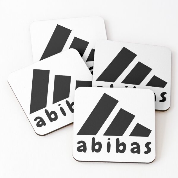 Item preview, abibas - adidas parody funny joke logo  designed and sold by piercejackson.