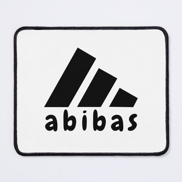 Item preview, abibas - adidas parody funny joke logo designed and sold by piercejackson.
