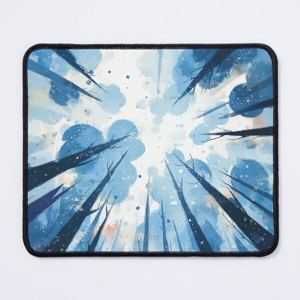 Item preview, Skyward Winter Forest Canopy designed and sold by Dusk Atelier.