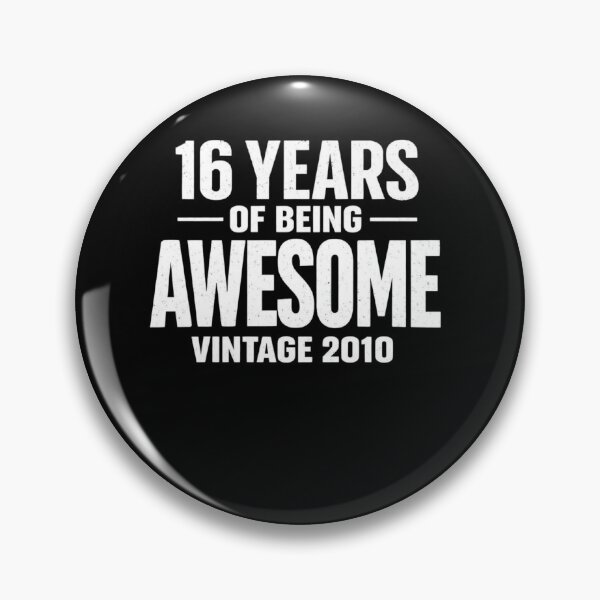 Item preview, 16 years of being awesome vintage 2010 designed and sold by faridman.