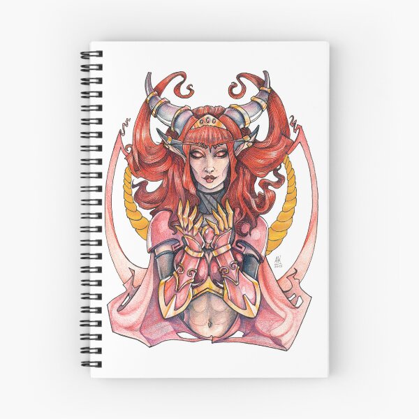 Item preview, Alexstrasza the Life-Binder | WoW Dragon Aspect Art | Warcraft Fantasy | AnryMary designed and sold by AnryMary.