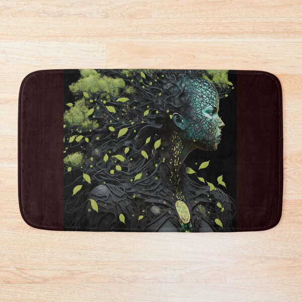 Item preview, Mystical Being of Nature - Fantastic Art that Unites Humanoid Being with Arboreal Elements designed and sold by Hipatye26.