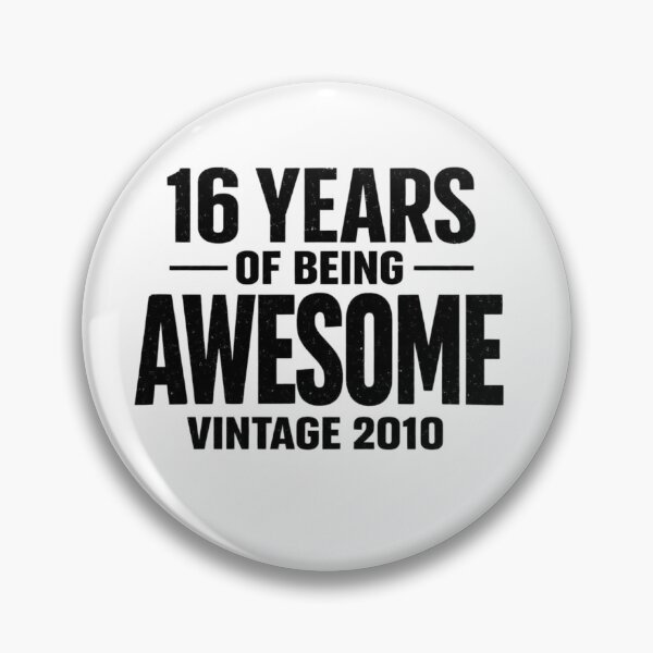 Item preview, 16 years of being awesome vintage 2010 designed and sold by faridman.