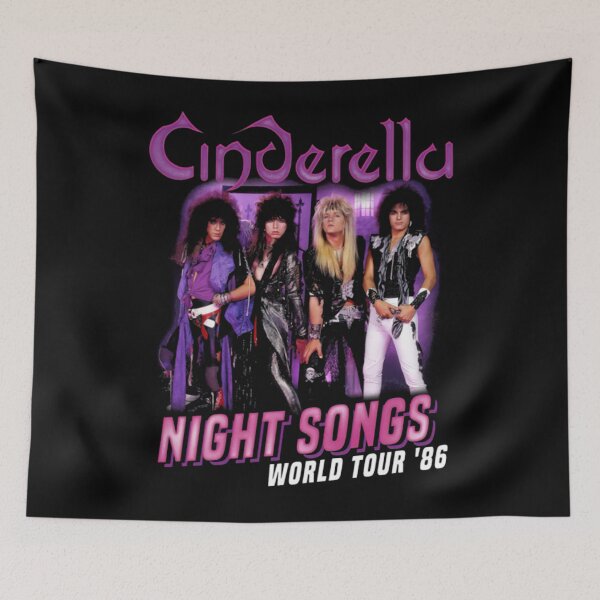 Item preview, Cinderella Band T-Shirt designed and sold by MarkVonRu.