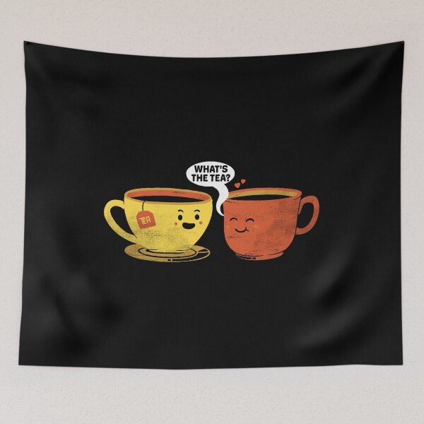 Item preview, What's The Tea by Tobe Fonseca designed and sold by Tobe Fonseca®.