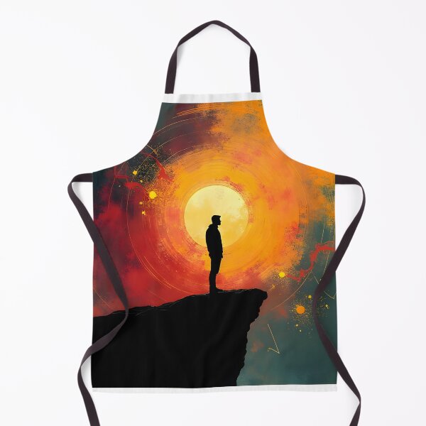Item preview, Emotional Silhouette at Sunset Cliff designed and sold by designscreators.