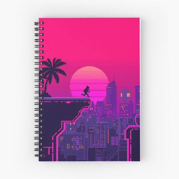 Item preview, 16-Bit Vaporwave Platformer: Neon City Run at Synthwave Sunset designed and sold by ThePixelArchive.