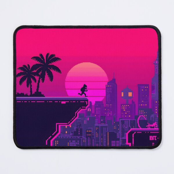 Item preview, 16-Bit Vaporwave Platformer: Neon City Run at Synthwave Sunset designed and sold by ThePixelArchive.