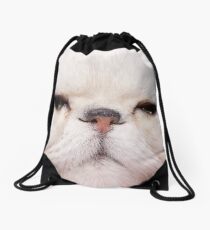 Faces Drawstring Bag