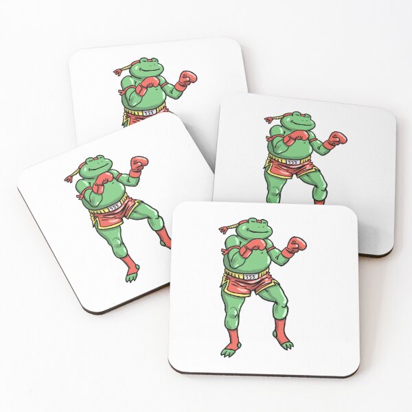 Item preview, Nak Obob (Muay Thai Frog) designed and sold by Social Comics.