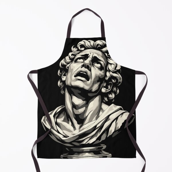 Item preview, Dramatic Sigh Roman Statue Museum Dark Academia designed and sold by Retro Mood Co.