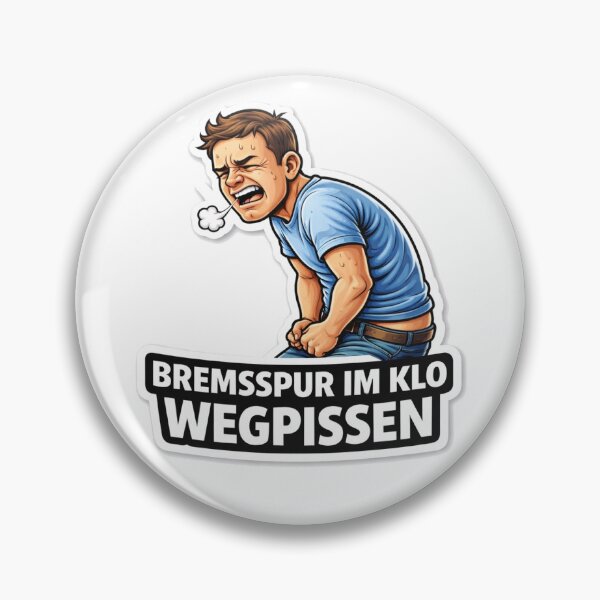 Item preview, Pissing away skid marks in the toilet designed and sold by BloeHoerBaekAut Sticker .