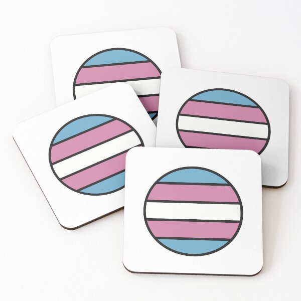 Item preview, Trans Flag Roundel – Transgender Pride Gift designed and sold by BearLoveDesign.