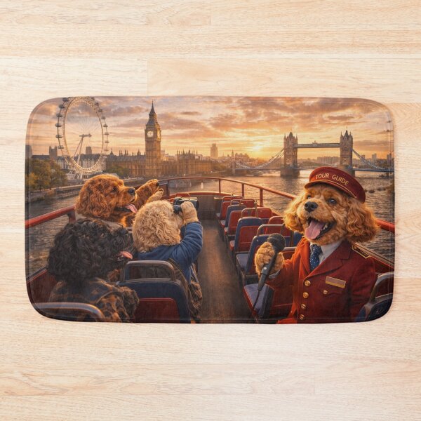 Item preview, London Sightseeing Cockapoo Adventure designed and sold by Cockapoo Society.