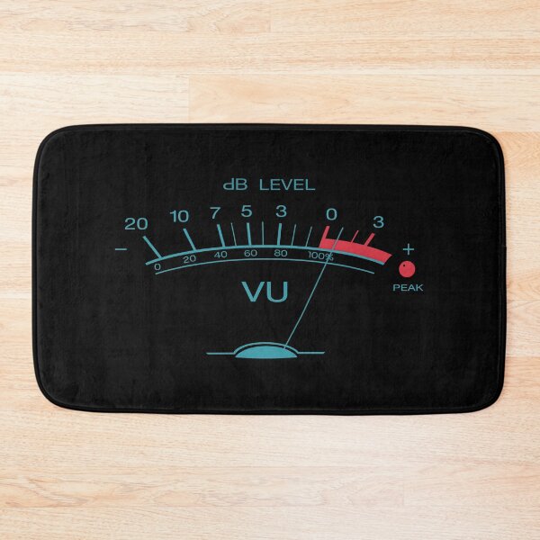Item preview, Vintage Volume VU Meter Blue Retro Recording Studio Gear designed and sold by blueversion.