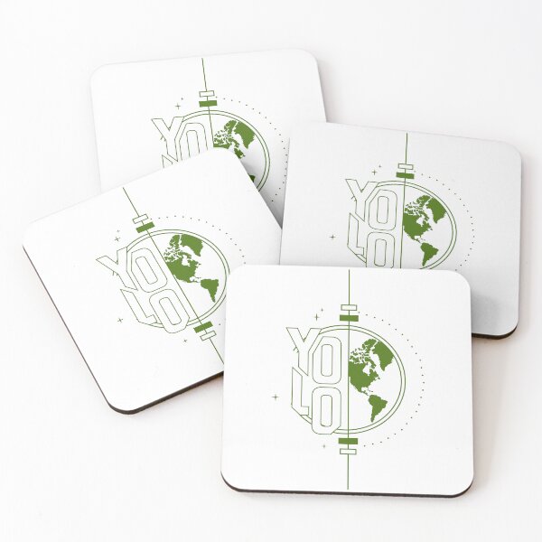 Item preview, YOLO... world compass (green) designed and sold by CHASAcreative.