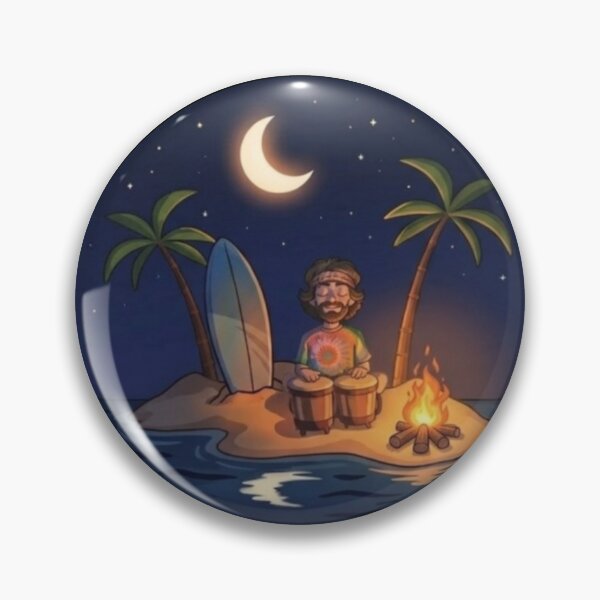 Item preview, Let’s Just Chill Stay Cool & Bongo Moonlight Campfire Edition designed and sold by Rhythm Thru Art .