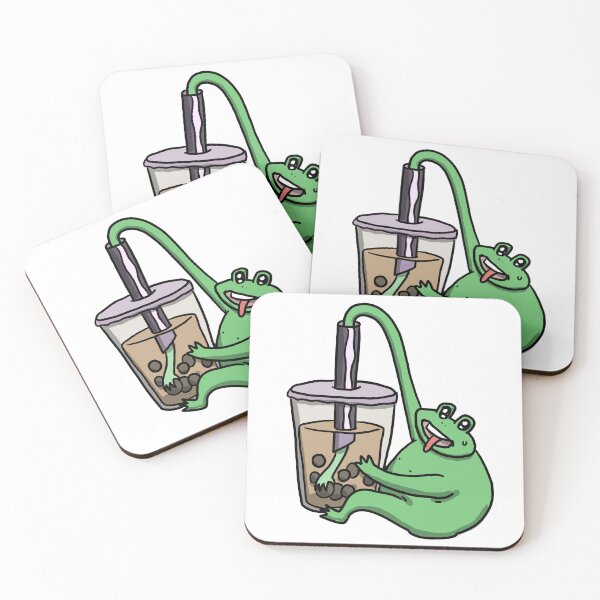 Item preview, Froggy love Boba designed and sold by Social Comics.