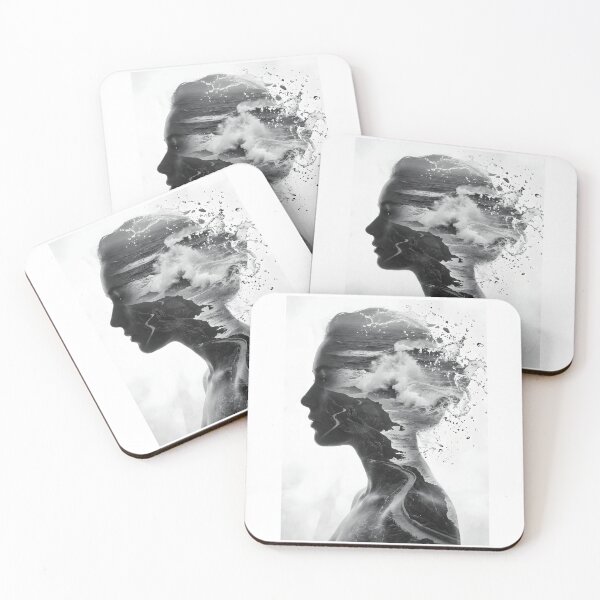 Item preview, Double Exposure The Lady and The Sea designed and sold by debmustpay.