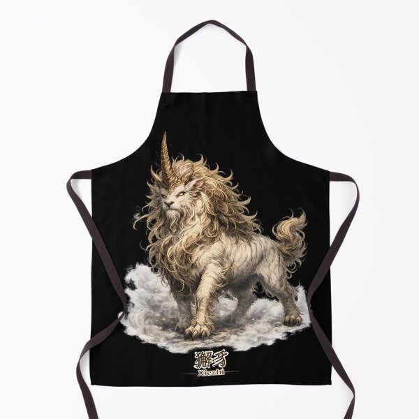 Item preview, Xiezhi Mythical Justice Beast Chinese Legend designed and sold by ChineseMystical.