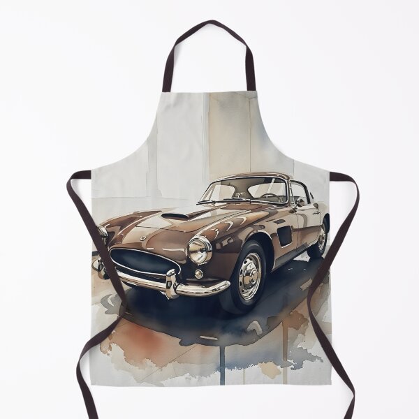 Item preview, Shelby Cobra 427 Classic Car Watercolor Art Vintage American Muscle Car Illustration designed and sold by Motorline44.